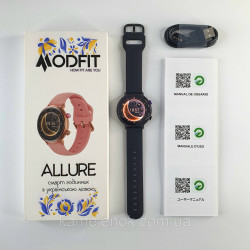 Жіночий водонепроникний смарт годинник із сенсорним Amoled екраном Modfit Allure Black