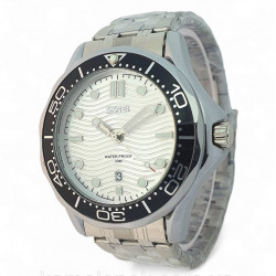 Класичний чоловічий кварцевий наручний годинник з металевим браслетом Skmei 9276 SSISI Оригінал