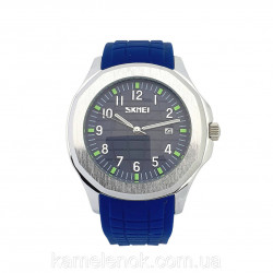 Класичний чоловічий кварцевий наручний годинник Skmei 9286 BU Оригінал