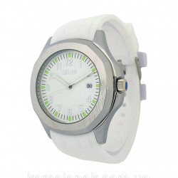 Класичний чоловічий кварцевий наручний годинник Skmei 9286 WT Oригінал